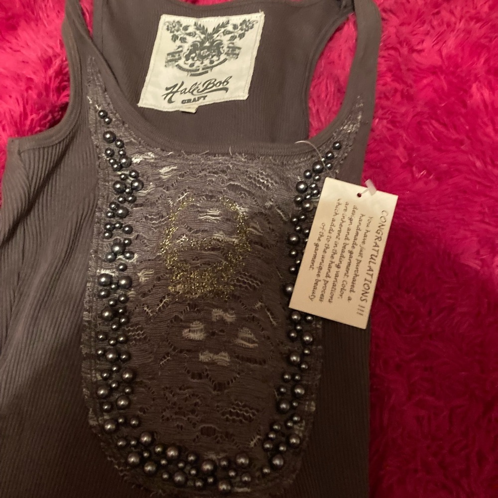 ❌SOLD on VINTED❌ - Hale Bob Handmade Tank Top - Picture 2 of 9